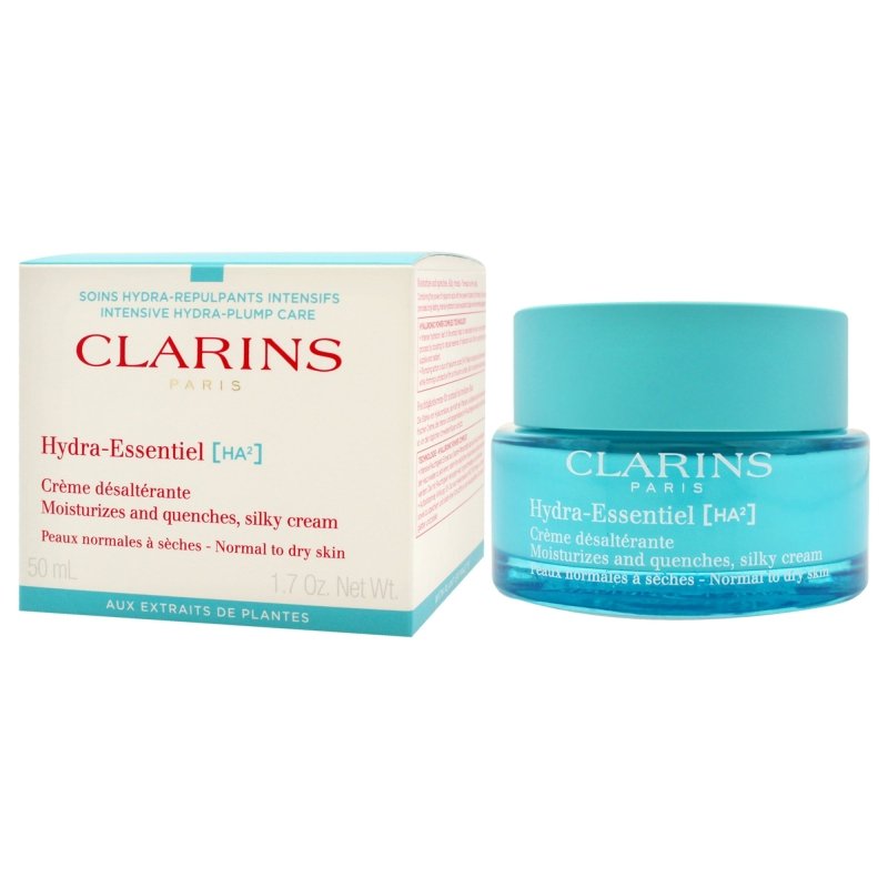 Clarins - Hydra - Essentiel Silky Cream - Normal to Dry Skin for Women - 1.7 oz Cream - Cream - British D'sire