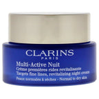 Clarins - Multi - Active Night Cream - Normal to Dry Skin for Unisex - 1.7 oz Cream - Cream - British D'sire