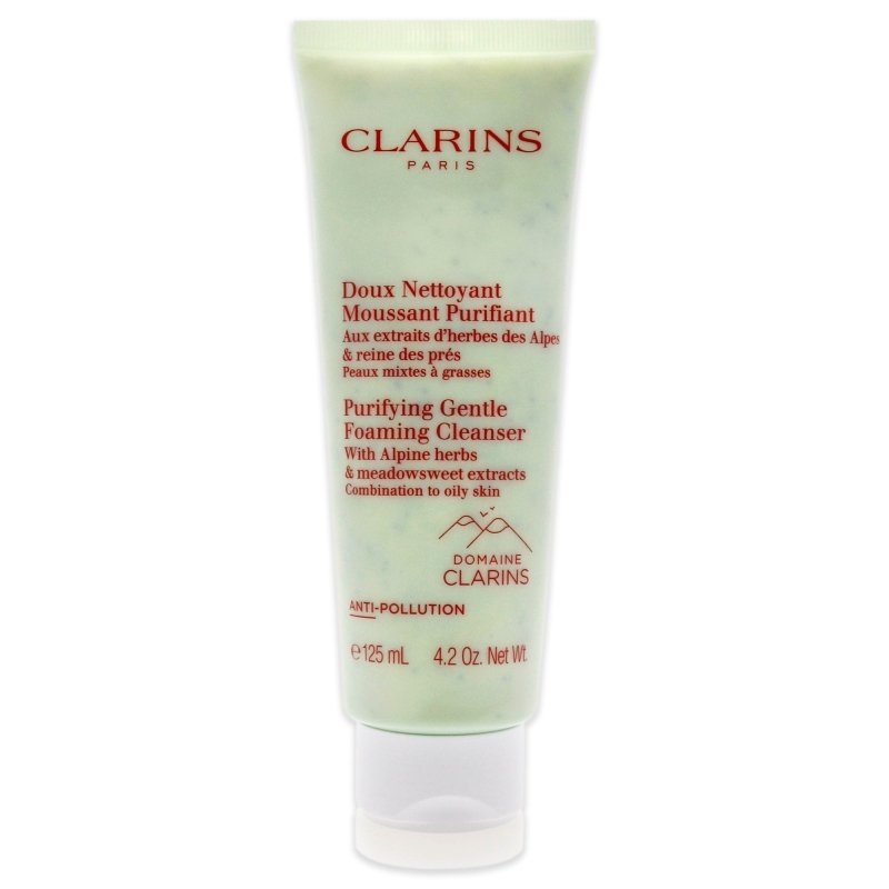 Clarins - Purifying Gentle Foaming Cleanser for Unisex - 4.2 oz Cleanser - Cleanser - British D'sire