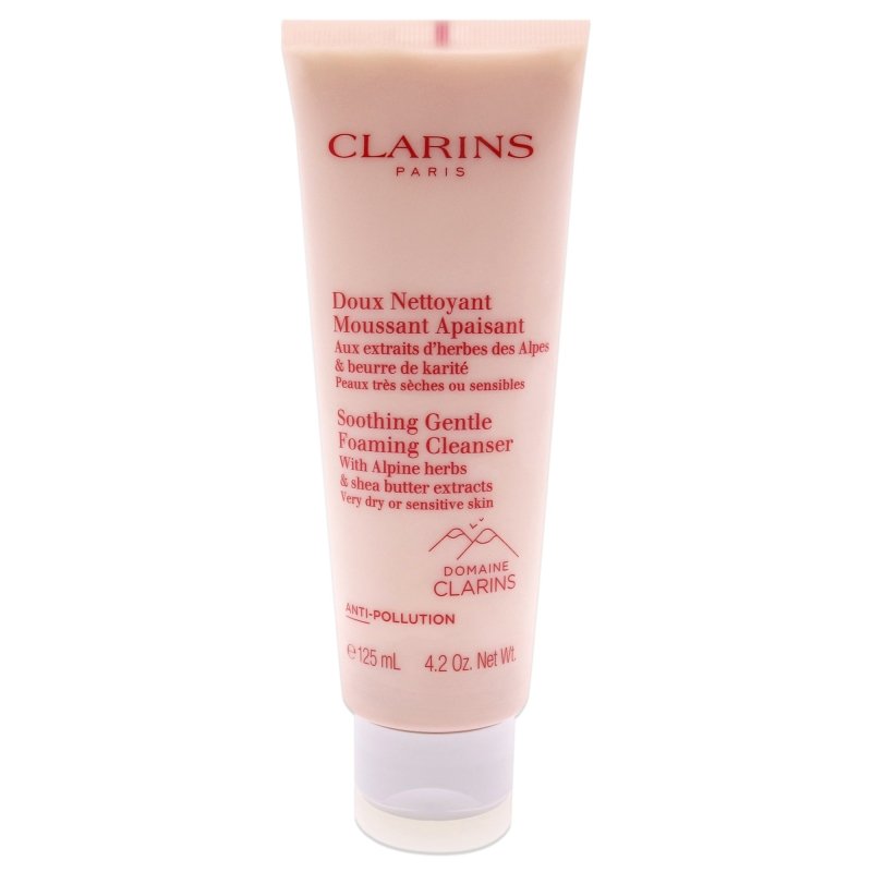 Clarins - Soothing Gentle Foaming Cleanser for Unisex - 4.2 oz Cleanser - Cleanser - British D'sire
