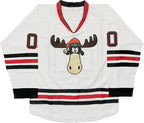 Clark Griswold Movie Hockey Jerseys X - Mas Christmas Vacation Mens Jersey White Stitched - Training Jerseys - British D'sire
