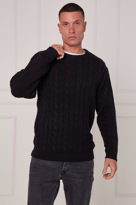 Classic Cable Knit Jumper - Jumper - British D'sire