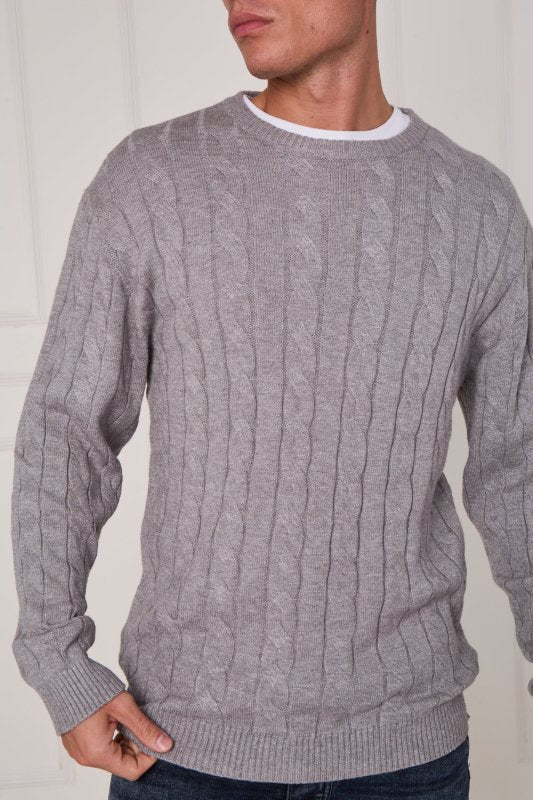 Classic Cable Knit Jumper - Jumper - British D'sire