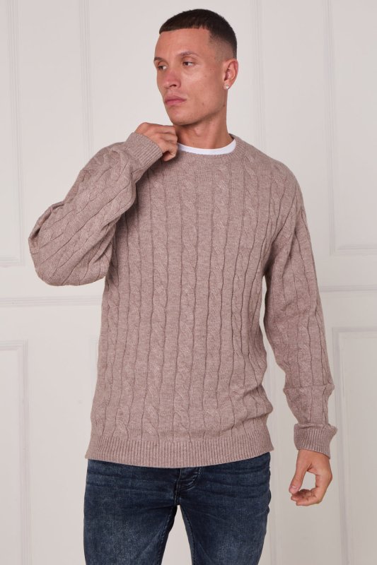 Classic Cable Knit Jumper - Jumper - British D'sire