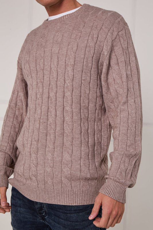 Classic Cable Knit Jumper - Jumper - British D'sire