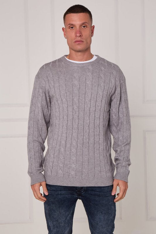 Classic Cable Knit Jumper - Jumper - British D'sire