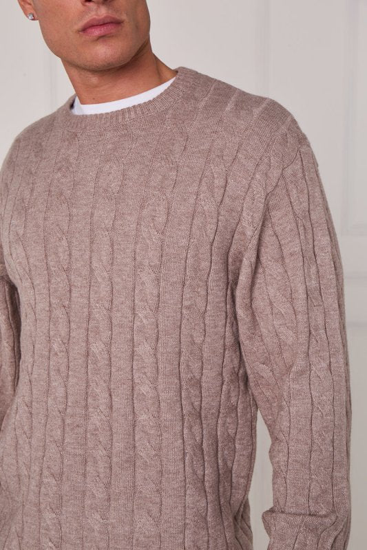 Classic Cable Knit Jumper - Jumper - British D'sire