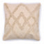 Classic Cushion Cover - Cream Lux Criss-Cross - 45x45cm - Rag Rug Cushion Covers - British D'sire