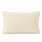 Classic Cushion Cover - Neutral Geo Creme - 30x50cm - Lumber Style - Classic Indian Cushion Covers - British D'sire
