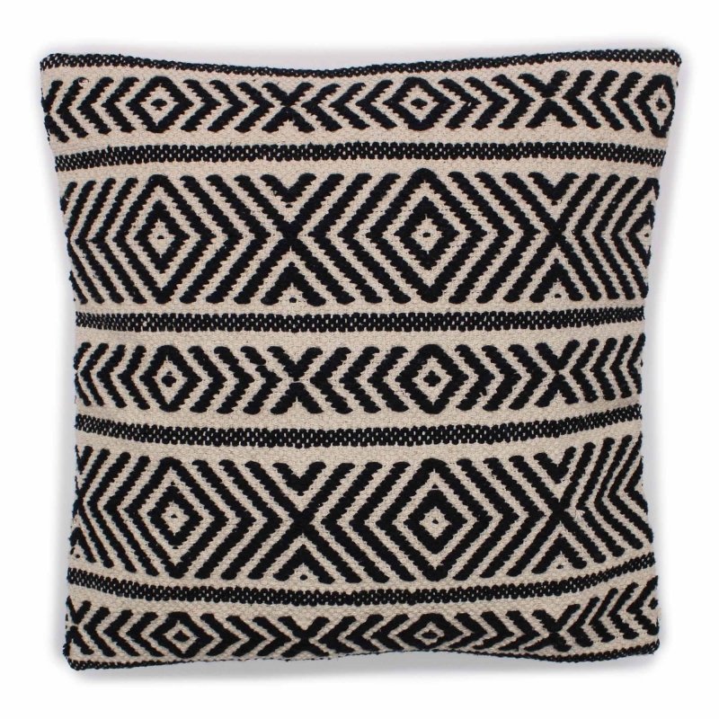 Classic Cushion Cover - Tribal Design - 45x45cm - Rag Rug Cushion Covers - British D'sire