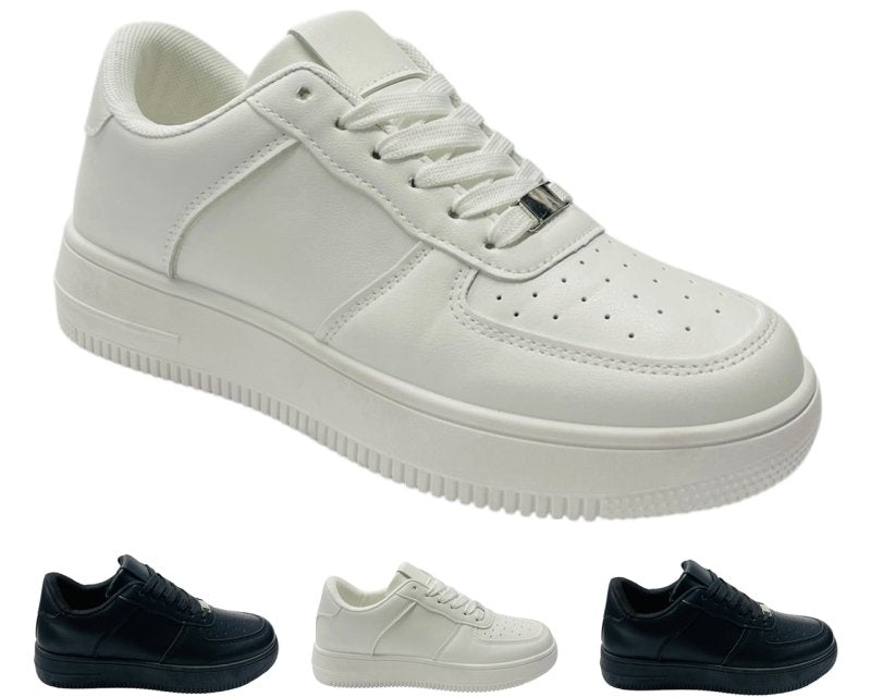 Classic Lace Up Sports Leisure Trainers - Trainers - British D'sire