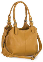 Classic Mattea Soft Handbag - Mustard - British D'sire