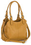 Classic Mattea Soft Handbag - Mustard - British D'sire