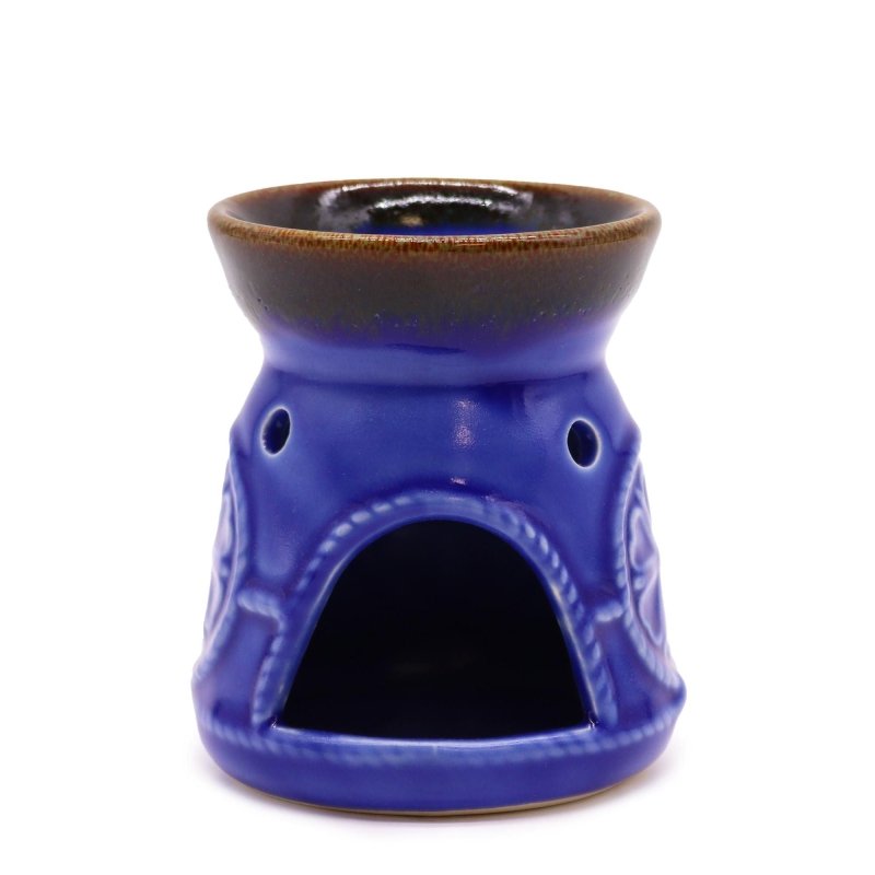 Classic Spa Burner - Blue - Cool Designs Oil Burners - British D'sire