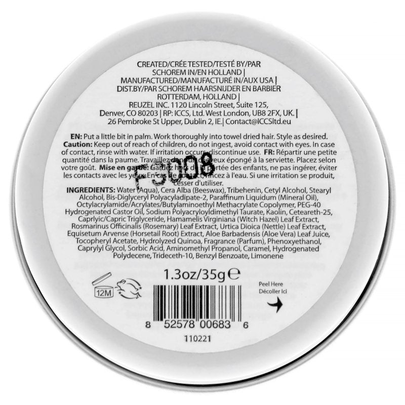 Clay Matte Pomade by Reuzel for Men - 1.3 oz Pomade - Pomade - British D'sire