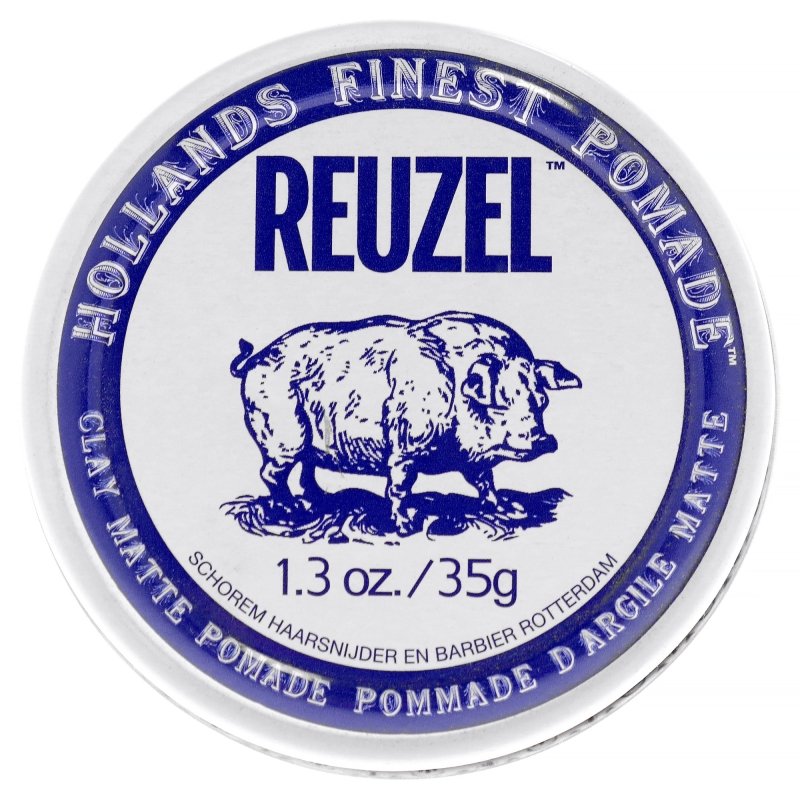 Clay Matte Pomade by Reuzel for Men - 1.3 oz Pomade - Pomade - British D'sire