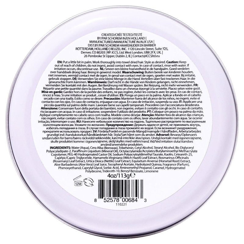 Clay Matte Pomade by Reuzel for Men - 4 oz Pomade - Pomade - British D'sire