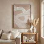 Clayre Line Art In Frame Decorative Wall Art - Wall Art & Signs - British D'sire