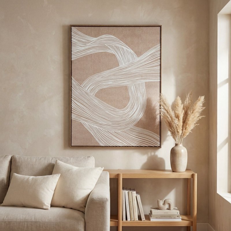 Clayre Line Art In Frame Decorative Wall Art - Wall Art & Signs - British D'sire