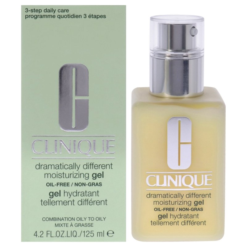 Clinique - Dramatically Different Moisturizing Gel - Combination Oily Skin for Unisex - 4.2 oz Gel - Gel - British D'sire Main image