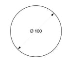 Cloud9 100cm Ceiling Mounted Acoustic Panel - Office Acoustic Panel - Ceiling Mounted - British D'sire