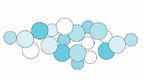 Cloud9 100cm Wall Mounted Acoustic Panel - Office Acoustic Panel - Wall Mounted - British D'sire