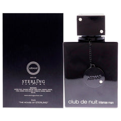 Club De Nuit Intense by Armaf for Men - 3.6 oz EDT Spray - EDT Spray - British D'sire