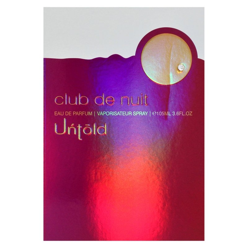 Club De Nuit Untold by Armaf for Women - 3.6 oz EDP Spray - EDP Spray - British D'sire