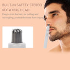 CNaier AE - 824 Multi - function Electric Nasal Hair Trimmer Eyebrow Trimmer Shaver - British D'sire
