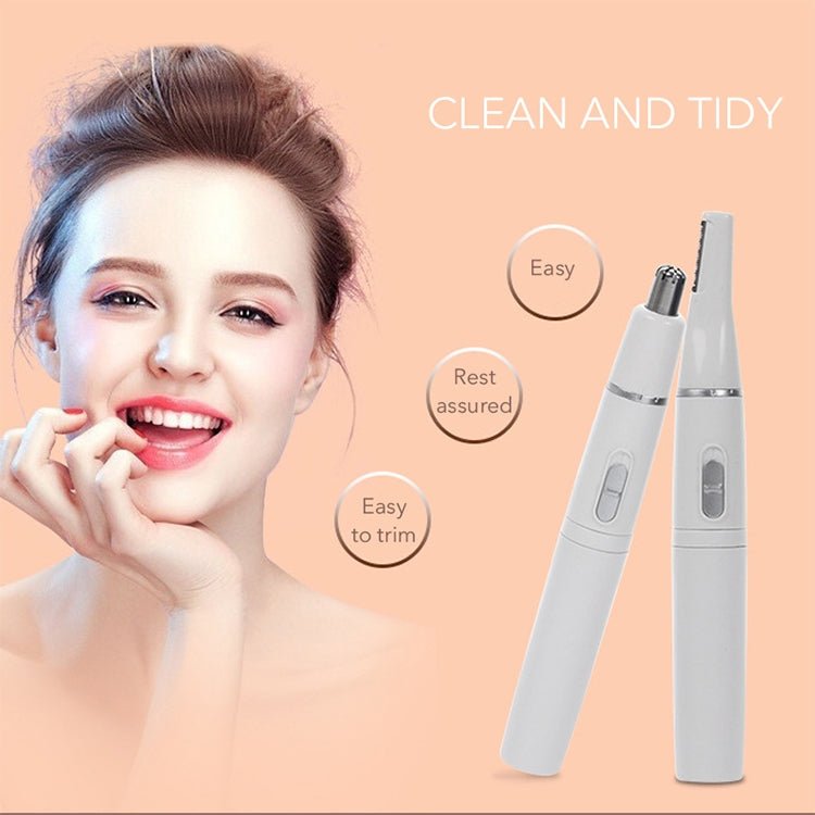 CNaier AE - 824 Multi - function Electric Nasal Hair Trimmer Eyebrow Trimmer Shaver - British D'sire