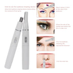CNaier AE - 824 Multi - function Electric Nasal Hair Trimmer Eyebrow Trimmer Shaver - British D'sire