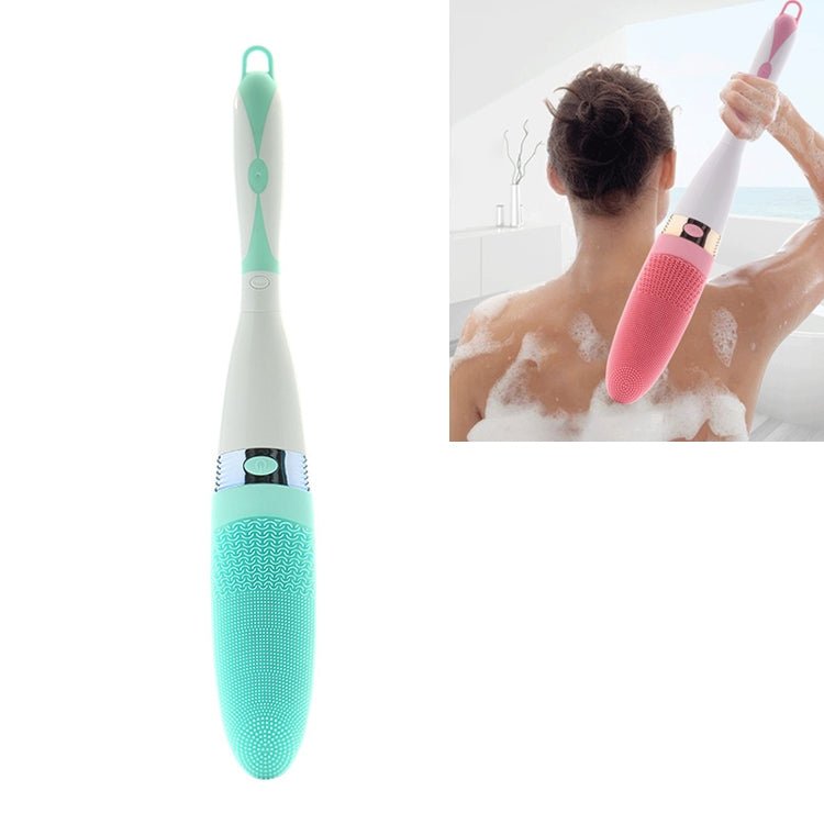 CNaier AE - 8381 Household Waterproof Vibration Silicone Electric Massage Bath Body Brush (Green) - British D'sire Main image