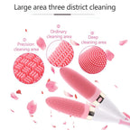 CNaier AE - 8381 Household Waterproof Vibration Silicone Electric Massage Bath Body Brush (Green) - British D'sire