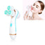 CNaier AE - 878 USB Charging Silicone Face Skin Care Electric Facial Cleanser (Blue) - British D'sire