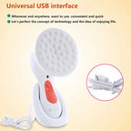CNaier AE - 906 Portable Waterproof USB Charging Chest Electric Massage Instrument - British D'sire