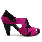 Coco - Fuchsia - Heel Shoe - British D'sire
