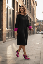 Coco - Fuchsia - Heel Shoe - British D'sire