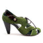 Coco - Hunter Green - Heel Shoe - British D'sire