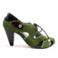 Coco - Hunter Green - Heel Shoe - British D'sire