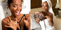 COCOSOLIS CHOCO tanning accelerator - organic oil with vitamin E & chocolate scent for a quick, intensive tan - tanning enhancer for a deep tan - nourishing tanning bed oil (110) - British D'sire
