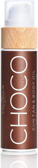COCOSOLIS CHOCO tanning accelerator - organic oil with vitamin E & chocolate scent for a quick, intensive tan - tanning enhancer for a deep tan - nourishing tanning bed oil (110) - British D'sire