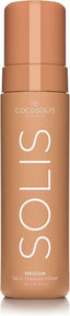 COCOSOLIS SOLIS Medium self-tanning lotion for face and body, mousse for a rich, natural and long-lasting tan, with plant-based DHA (200 ml) - British D'sire