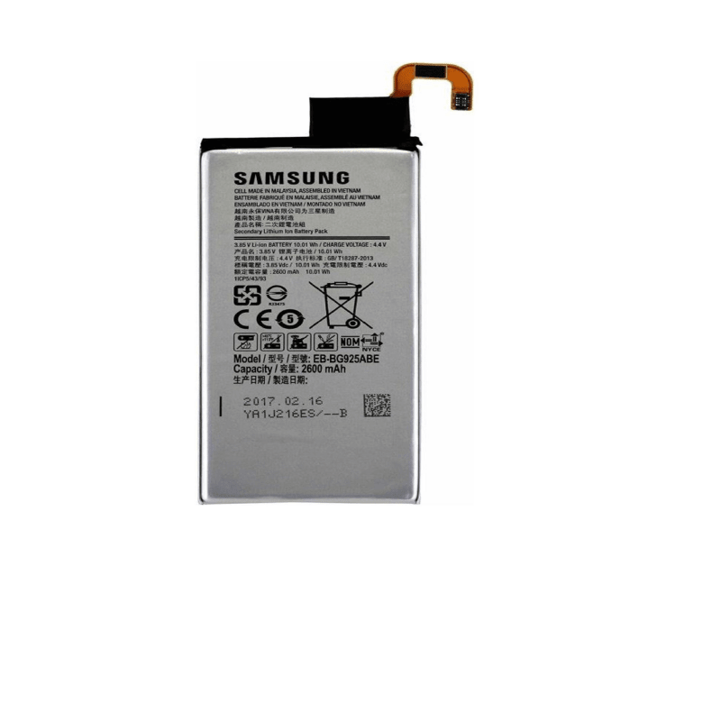 Coldbar Replacement Battery For Samsung G925F Galaxy S6 EDGE Battery 2600mAh EB - BG925ABE - Mobile Accessories - British D'sire
