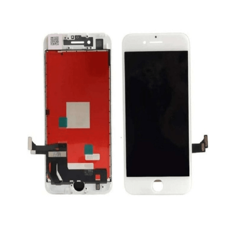Coldbar Screen Replacement LCD for iPhone 7 Display Mobile Phone Part Digitizer Display Touch Sensor Assembly A - Series White - Mobile Accessories - British D'sire