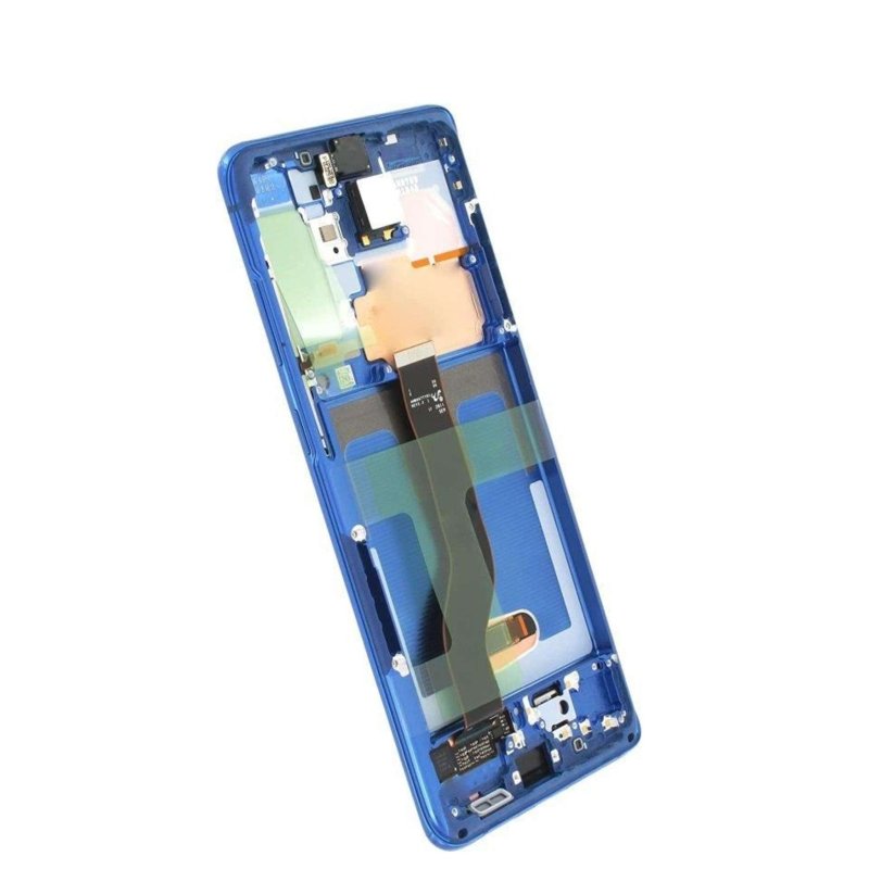 Coldbar Screen Replacement LCD for Samsung S20 Plus / S20+ Display Mobile Phone Part Digitizer Display Touch Sensor Assembly G986F G985F Blue - Mobile Accessories - British D'sire