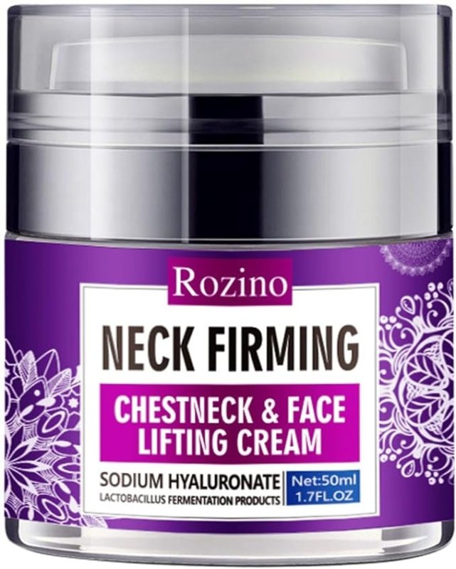 Collagen Face & Neck Tightening Cream,Neck Firming Cream for Reduce Double Chin Neck Firming and Lifting Anti Wrinkle Neck Moisturizer Cream Firm Repair Sagging Skin - British D'sire