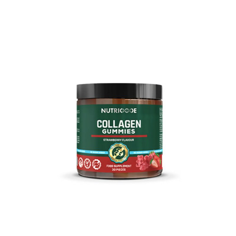 Collagen Gummies 120 g NUTRICODE NO ADDED SUGAR - Vitamins & Supplements - British D'sire