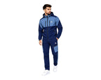Colour Block Cargo Pant Hooded Tech Tracksuit - Tracksuit - British D'sire