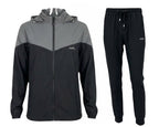 Colour Block Lightweight Hooded Tech Tracksuit - Tracksuit - British D'sire