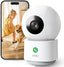 Connoisseur AOSU Indoor Camera with 2.4/5GHz WiFi – 2K Home Security Baby & Pet Monitor | 360° View, One - Touch Call, Night Vision, Motion Detection, Smart Tracking & APP Integration for Families & Pet Owners - Indoor Camera - British D'sire